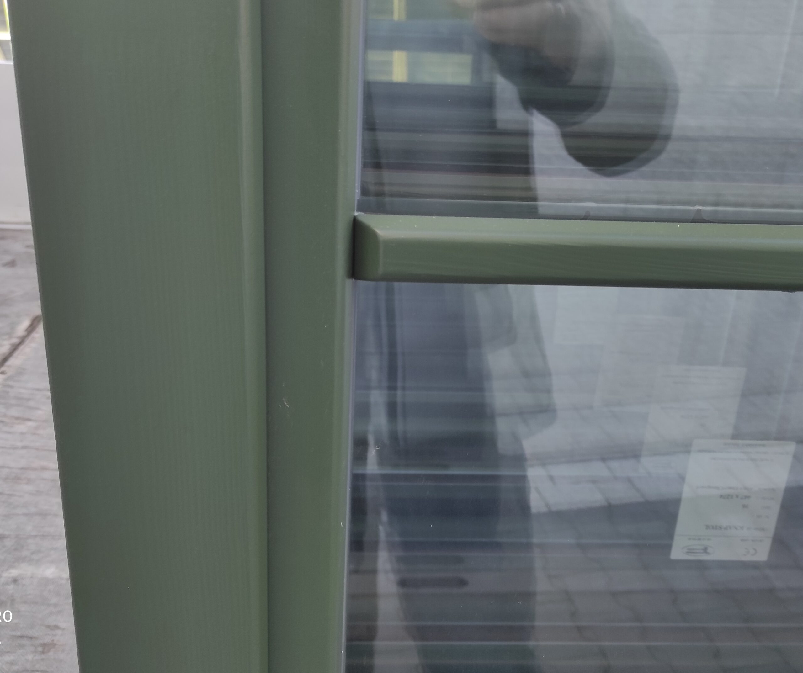 okna drewniane szpros naklejany dom z bali Tarnów