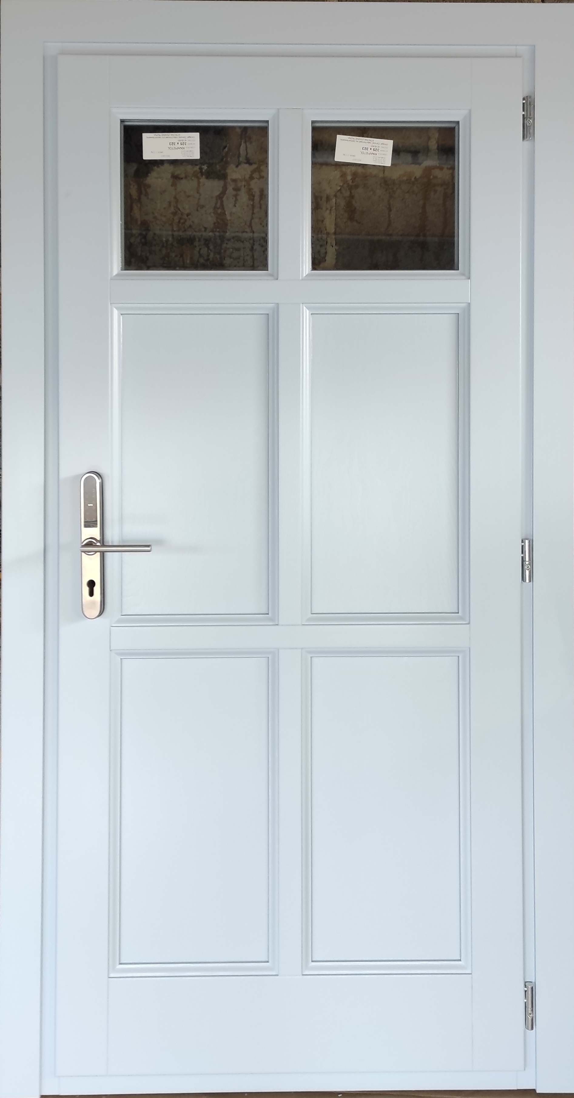 Realizacje Drzwi drewniane zewnętrzne dom z drewna Wieliczka producent Knapstol