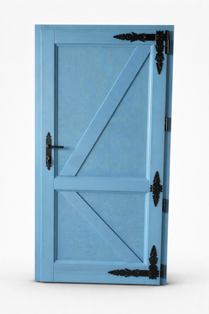 Drzwi drewniane Drzwi drewniane zewnętrzne dom drewniany Żywiec producent Knapstol