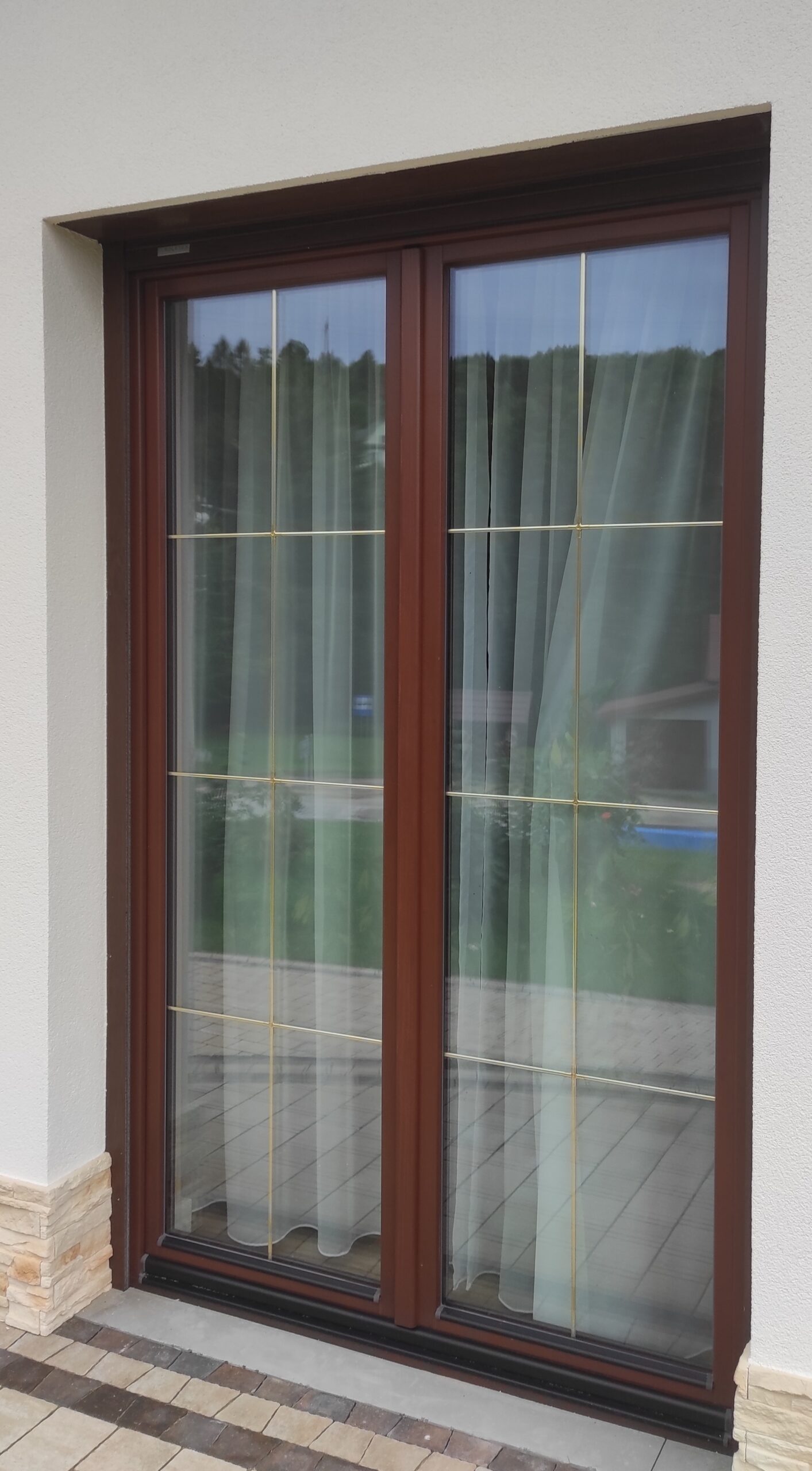 okna drewniane dom z drewna Kraków   producent Knapstol